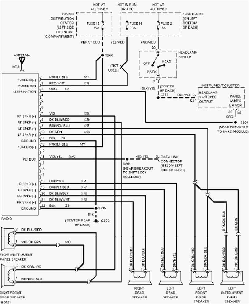 05 chrysler 300 radio wiring diagram