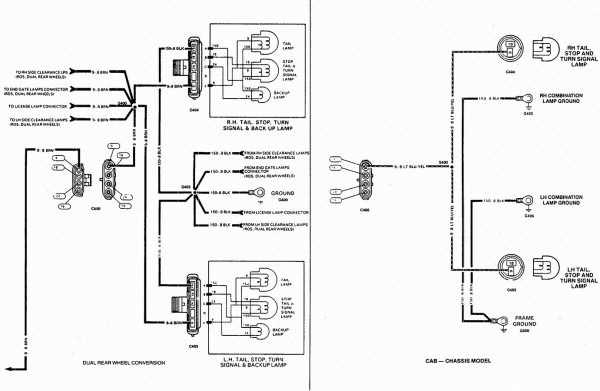 07 chevy 1500 z71 4x4 tail light wiring diagram