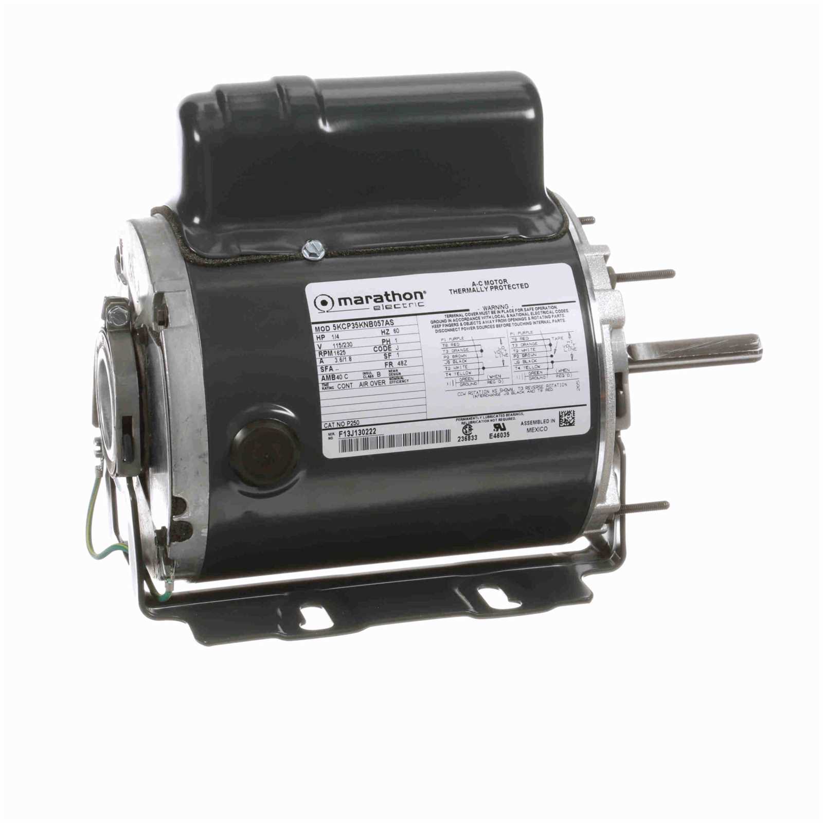 115 230 volt single phase marathon electric motors wiring diagram