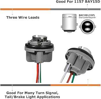 1157 bulb socket wiring diagram