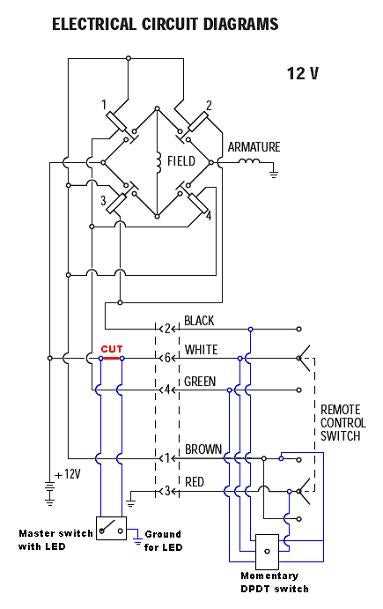 12 volt winch wiring diagram