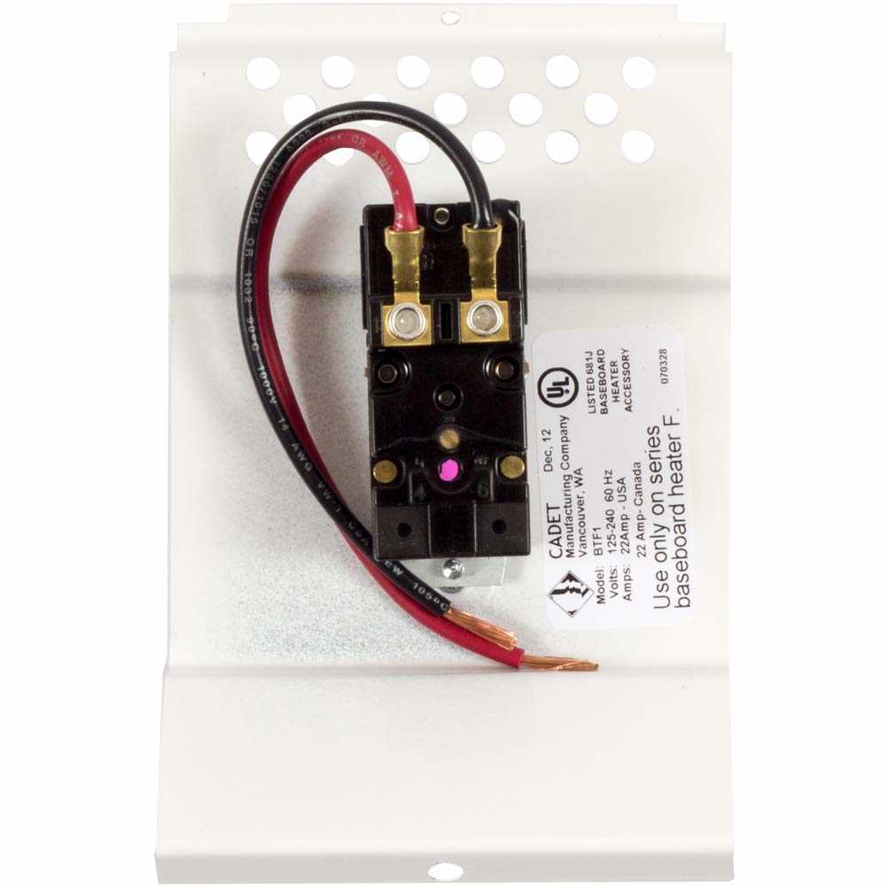 120 volt baseboard heater wiring diagram