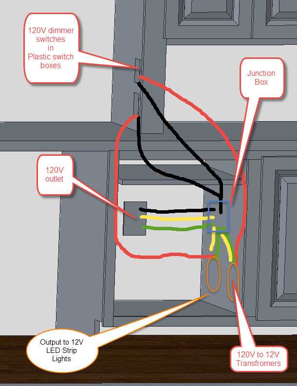 120v to 12v transformer wiring diagram