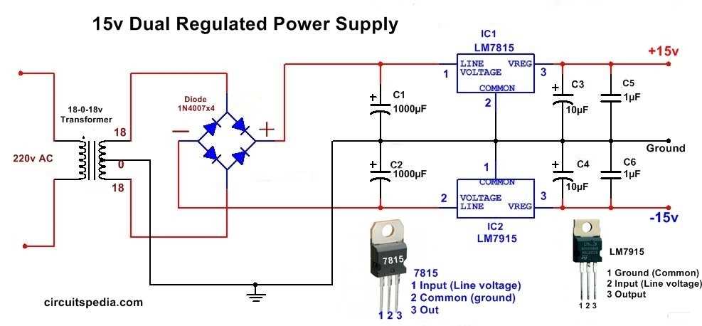 12v power supply wiring diagram