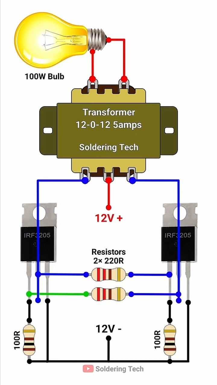 12v transformer wiring diagram