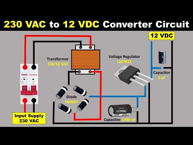 12v transformer wiring diagram