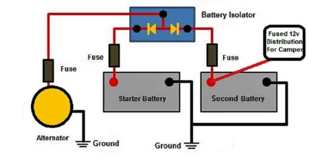 12v battery isolator wiring diagram