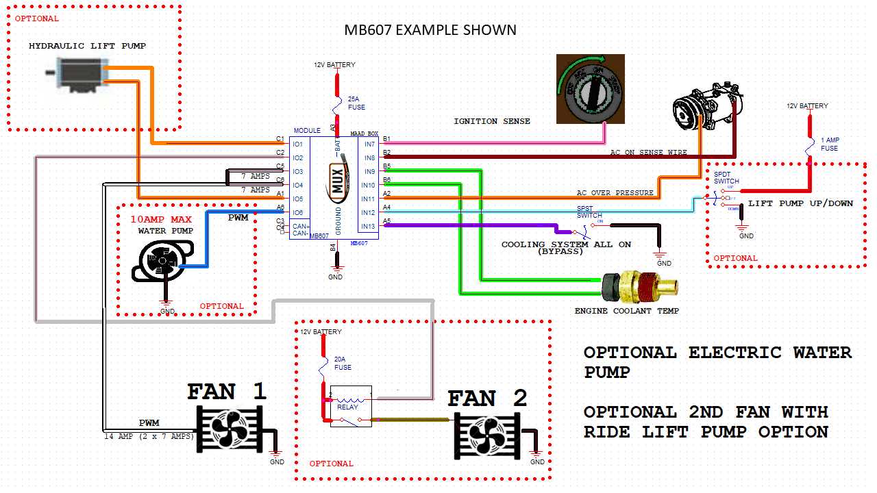 12v water pump wiring diagram