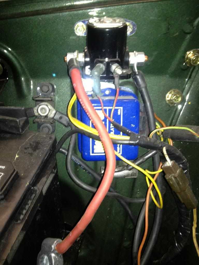 1965 mustang starter solenoid wiring diagram