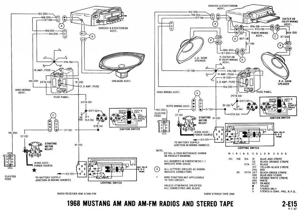 1966 mustang wiring diagram