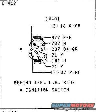 1968 ford f100 ignition switch wiring diagram