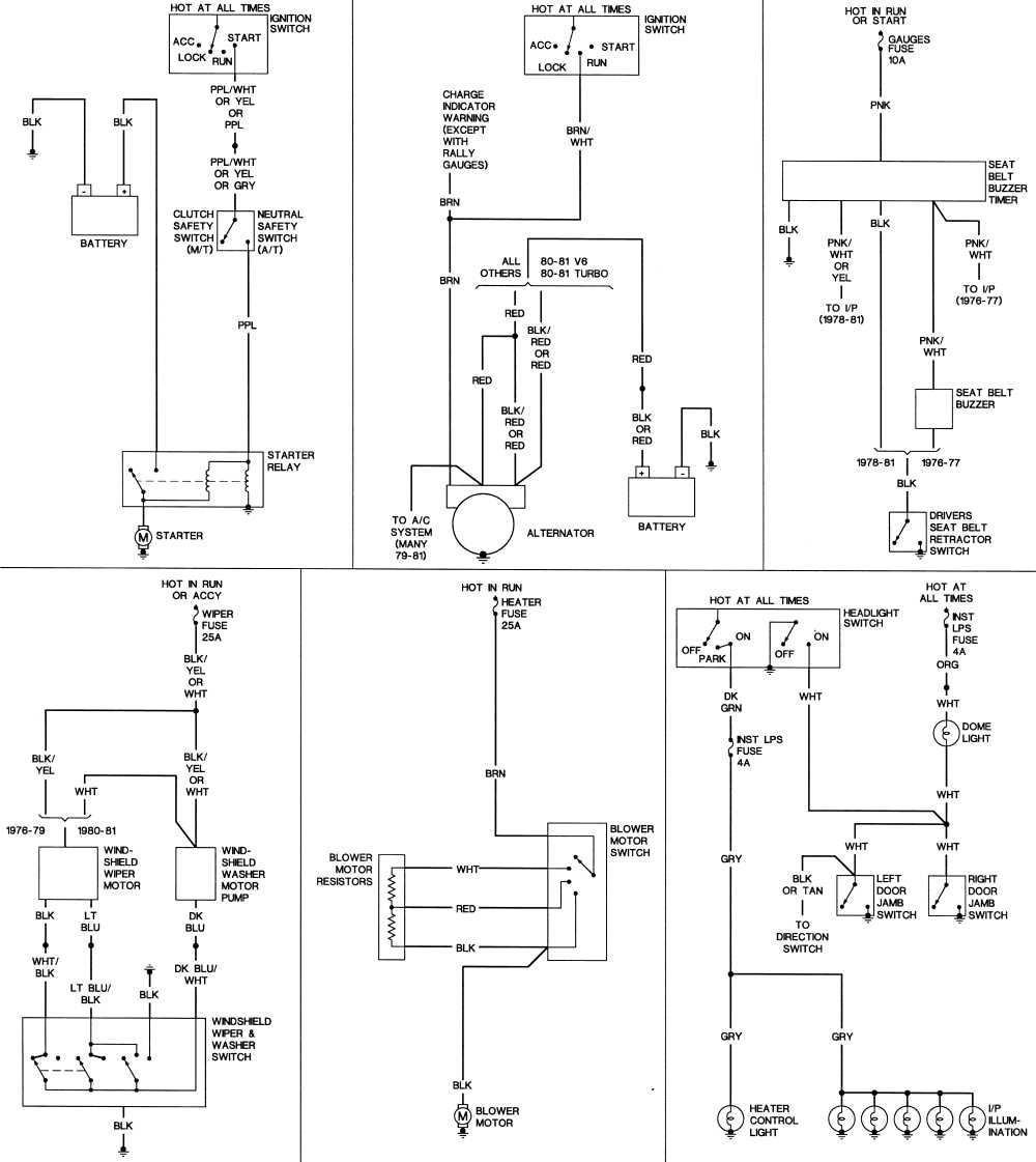 1979 firebird wiring diagram