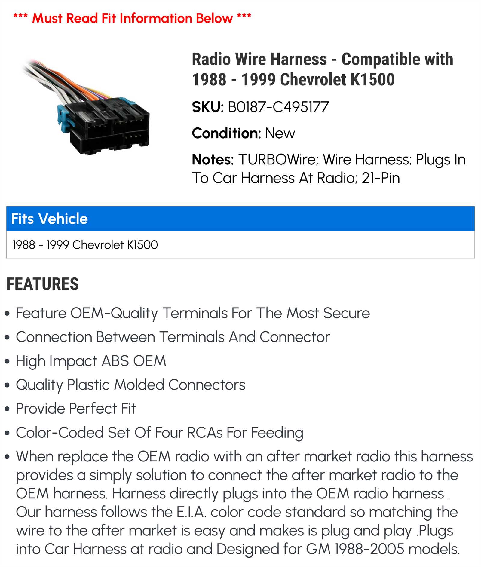 1996 chevy silverado radio wiring harness diagram