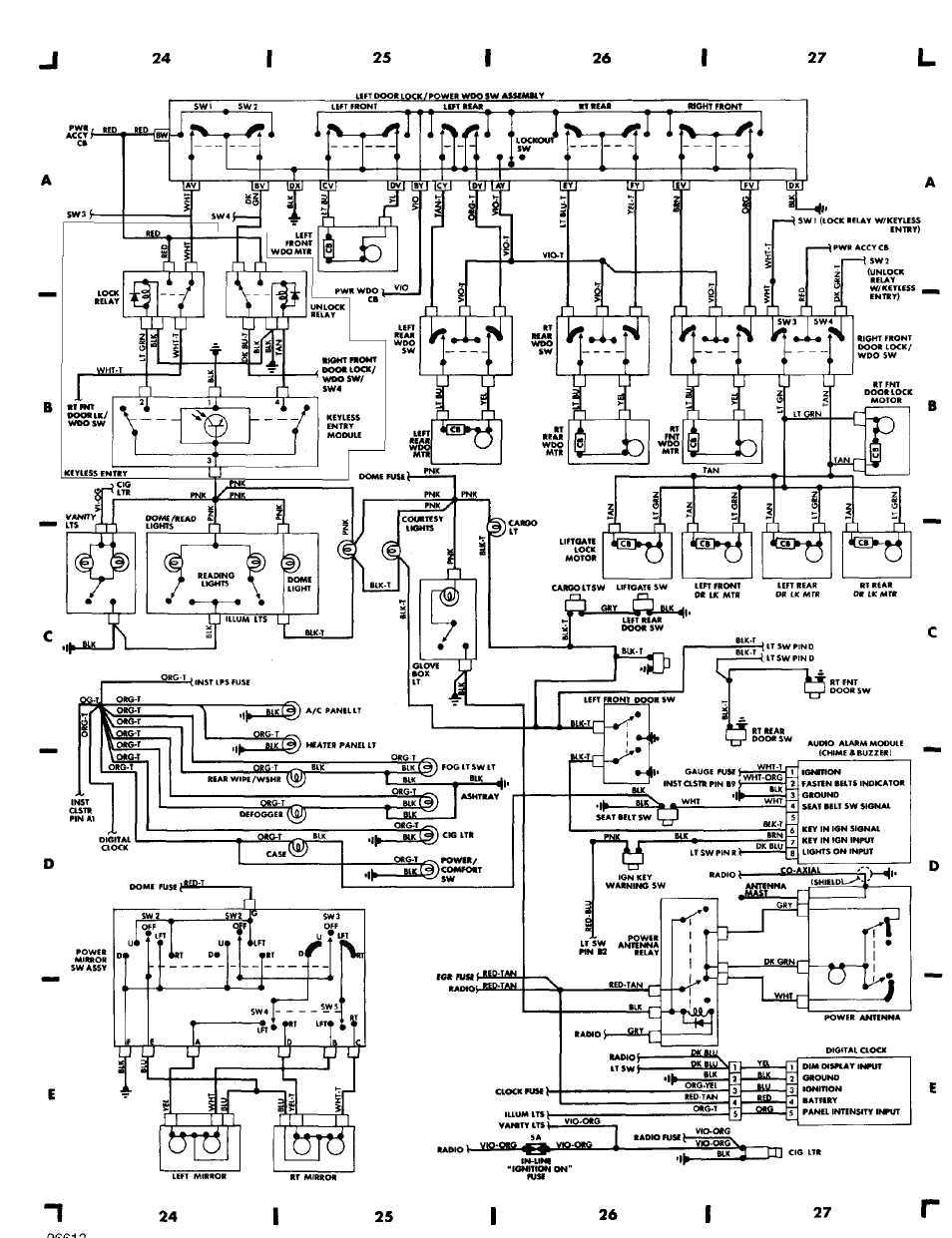 1998 jeep cherokee stereo wiring diagram