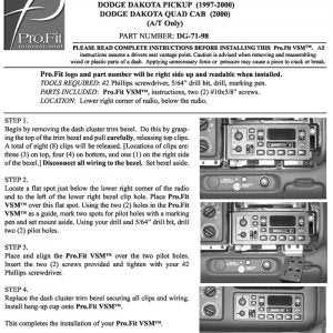 1998 dodge dakota stereo wiring diagram