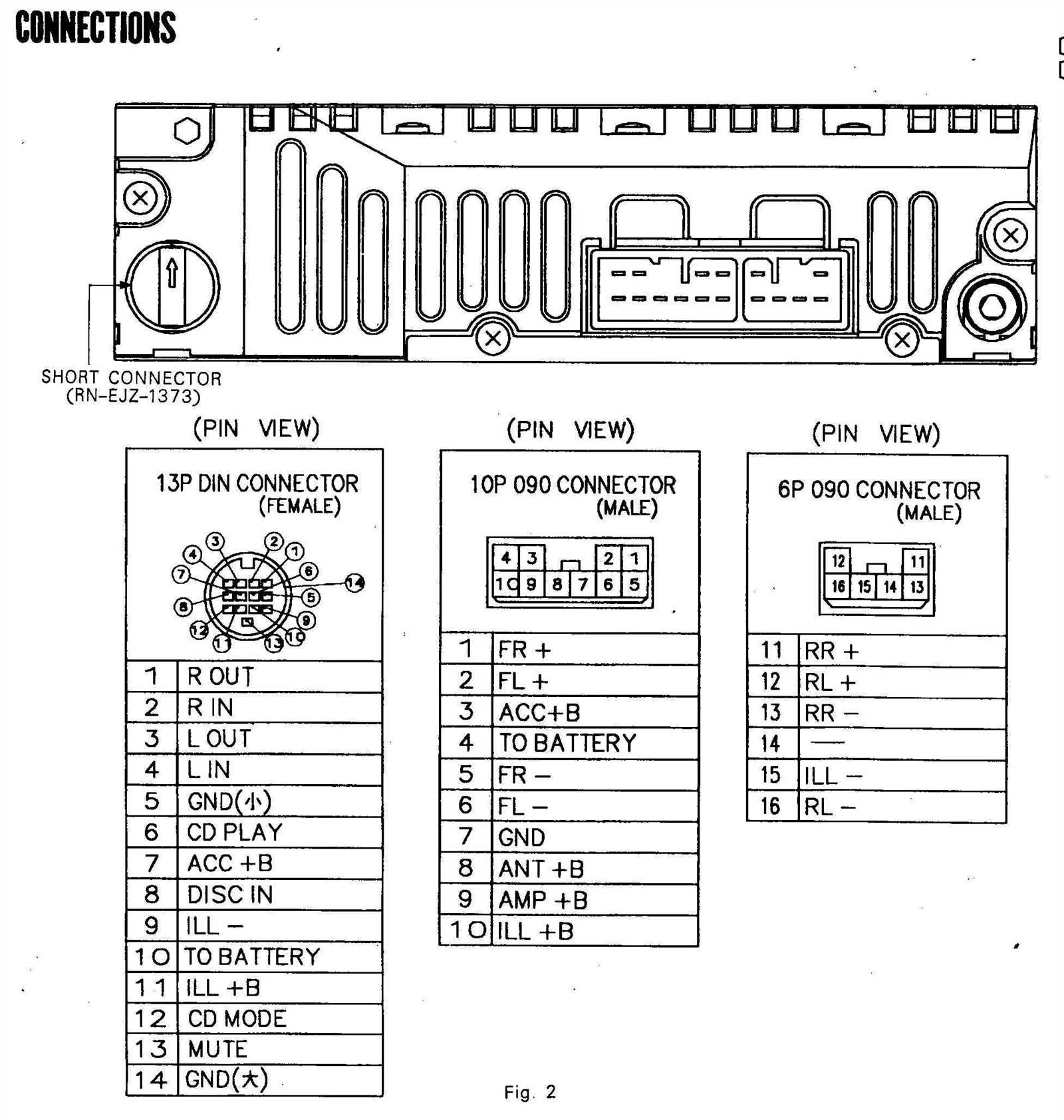 1999 toyota camry radio wiring diagram