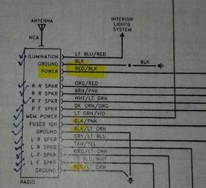 1999 f250 radio wiring diagram