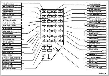 1999 ford ranger wiring diagram