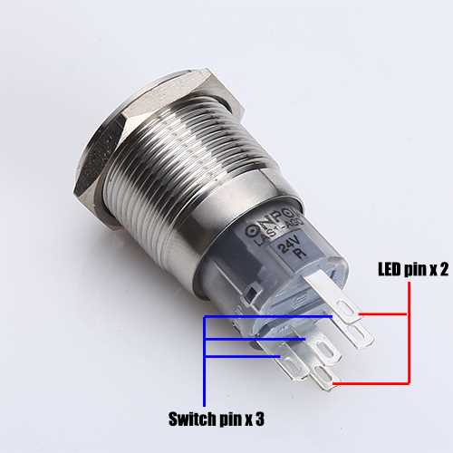 2 pin push button switch wiring diagram