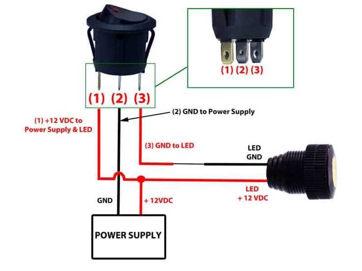 2 position toggle switch wiring diagram