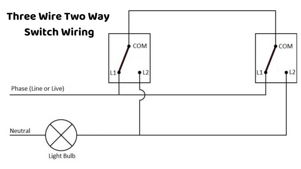 2 way switch wiring diagram