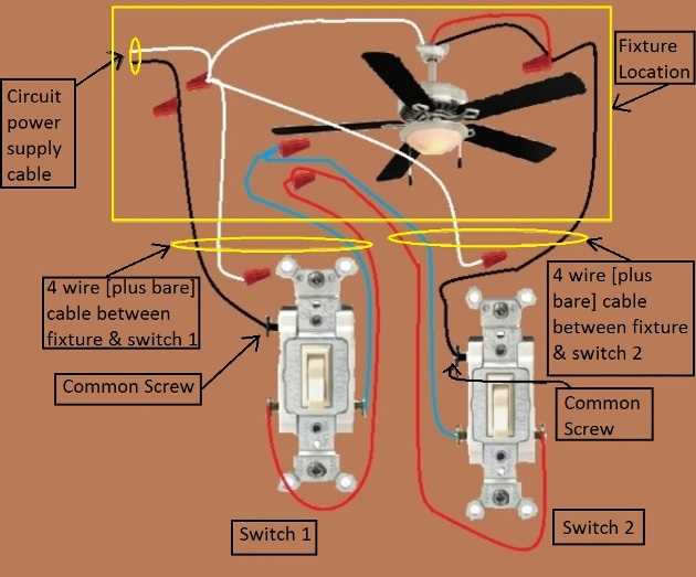 2 way switch wiring diagram with 3 wires