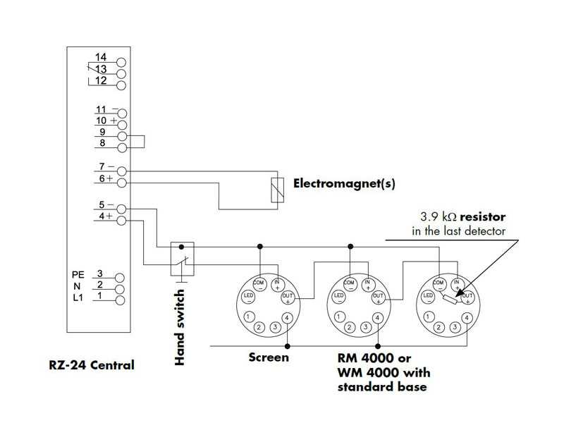 2 wire conventional smoke detector wiring diagram