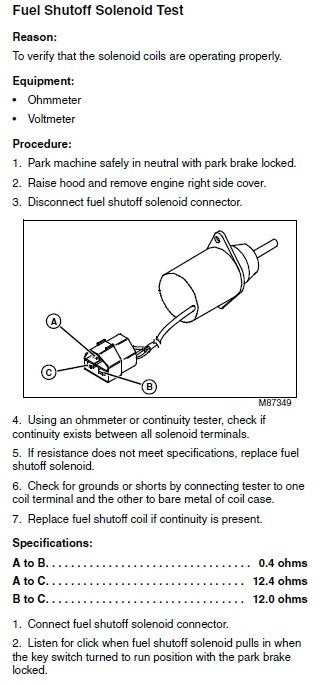 2 wire fuel shut off solenoid wiring diagram