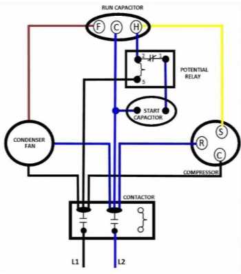 2 wire hard start kit wiring diagram