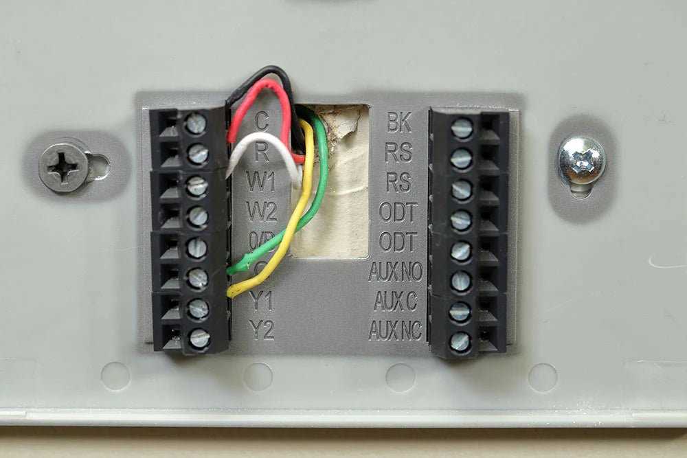 2 wire thermostat wiring diagram heat only honeywell