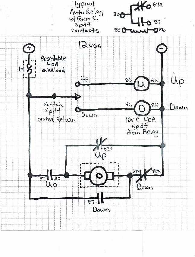 2 wire trim motor wiring diagram