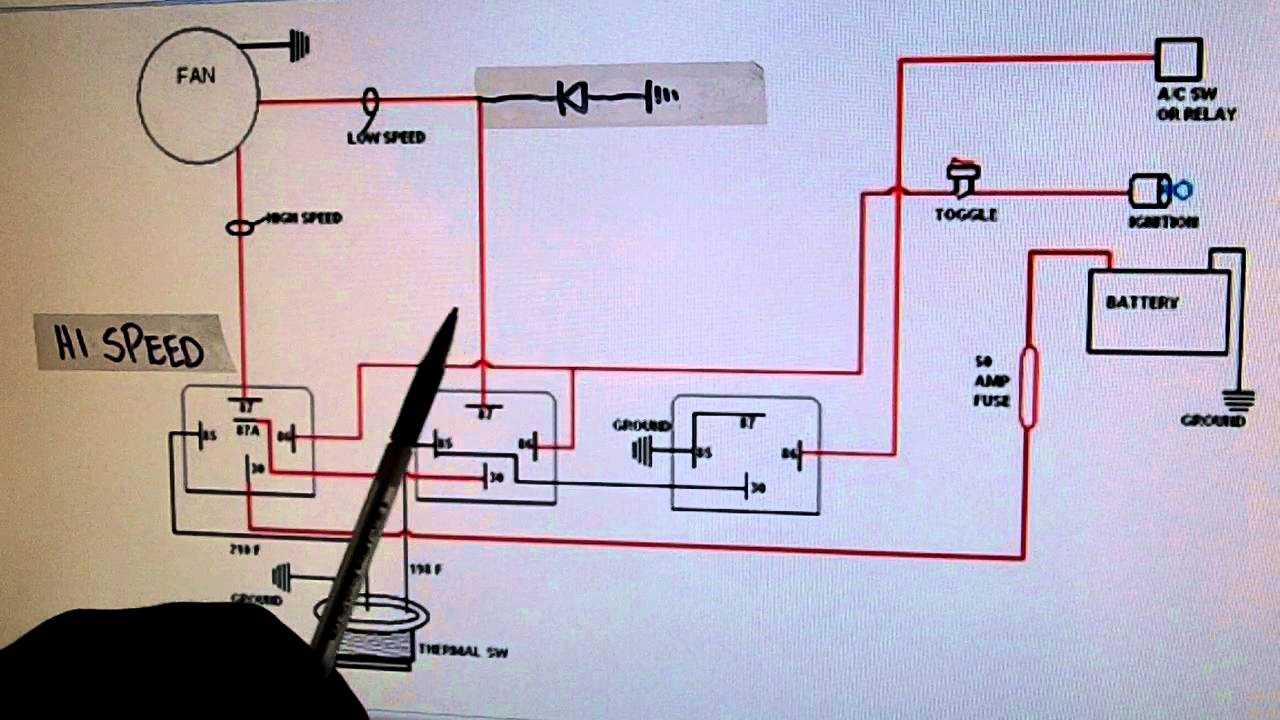 2 speed fan switch wiring diagram