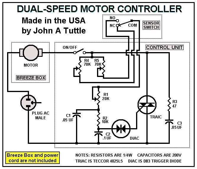 2 speed motor wiring diagram