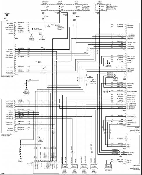 2000 ford explorer radio wiring diagram