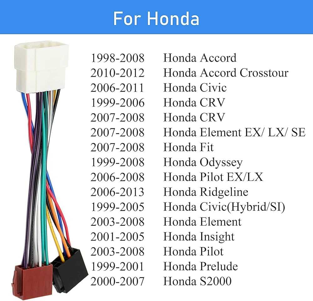 2000 honda accord stereo wiring diagram