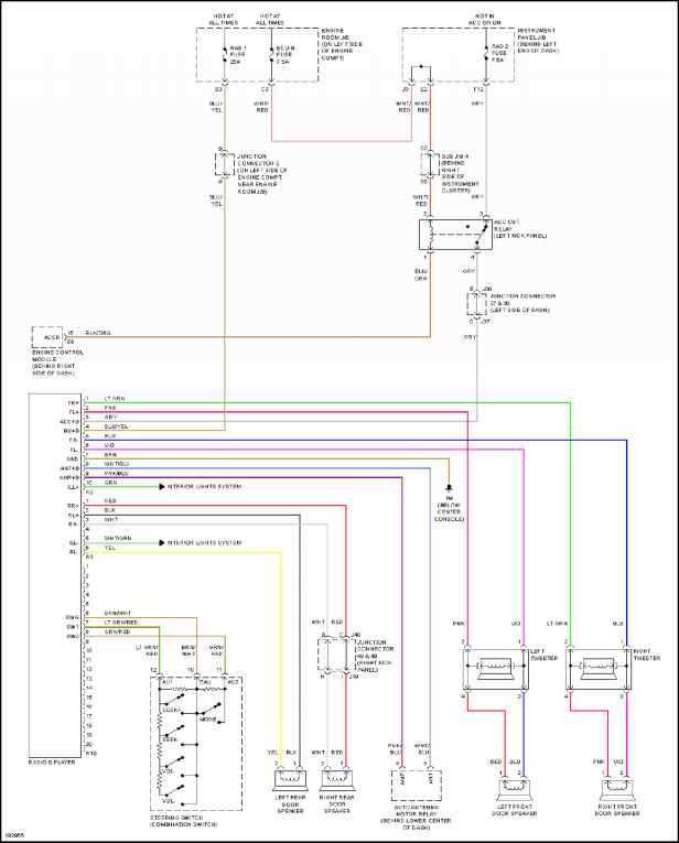 2000 toyota tundra radio wiring diagram