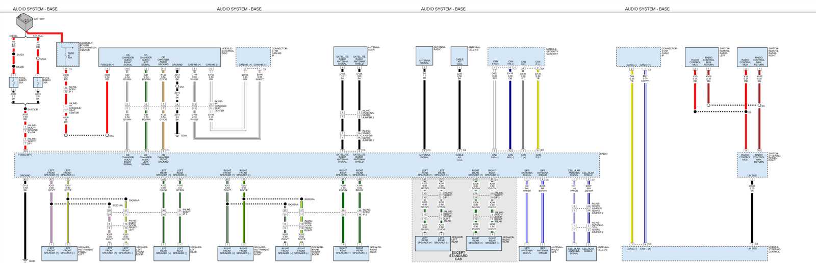 2001 dodge ram radio wiring diagram
