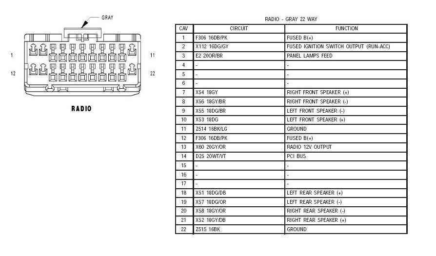 2001 jeep grand cherokee stereo wiring diagram