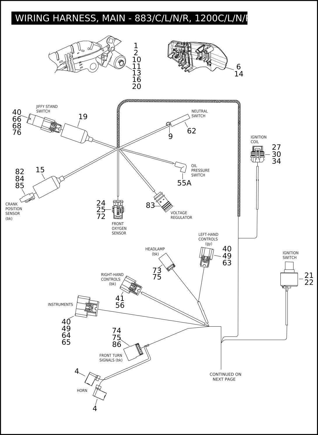 2001 sportster wiring diagram