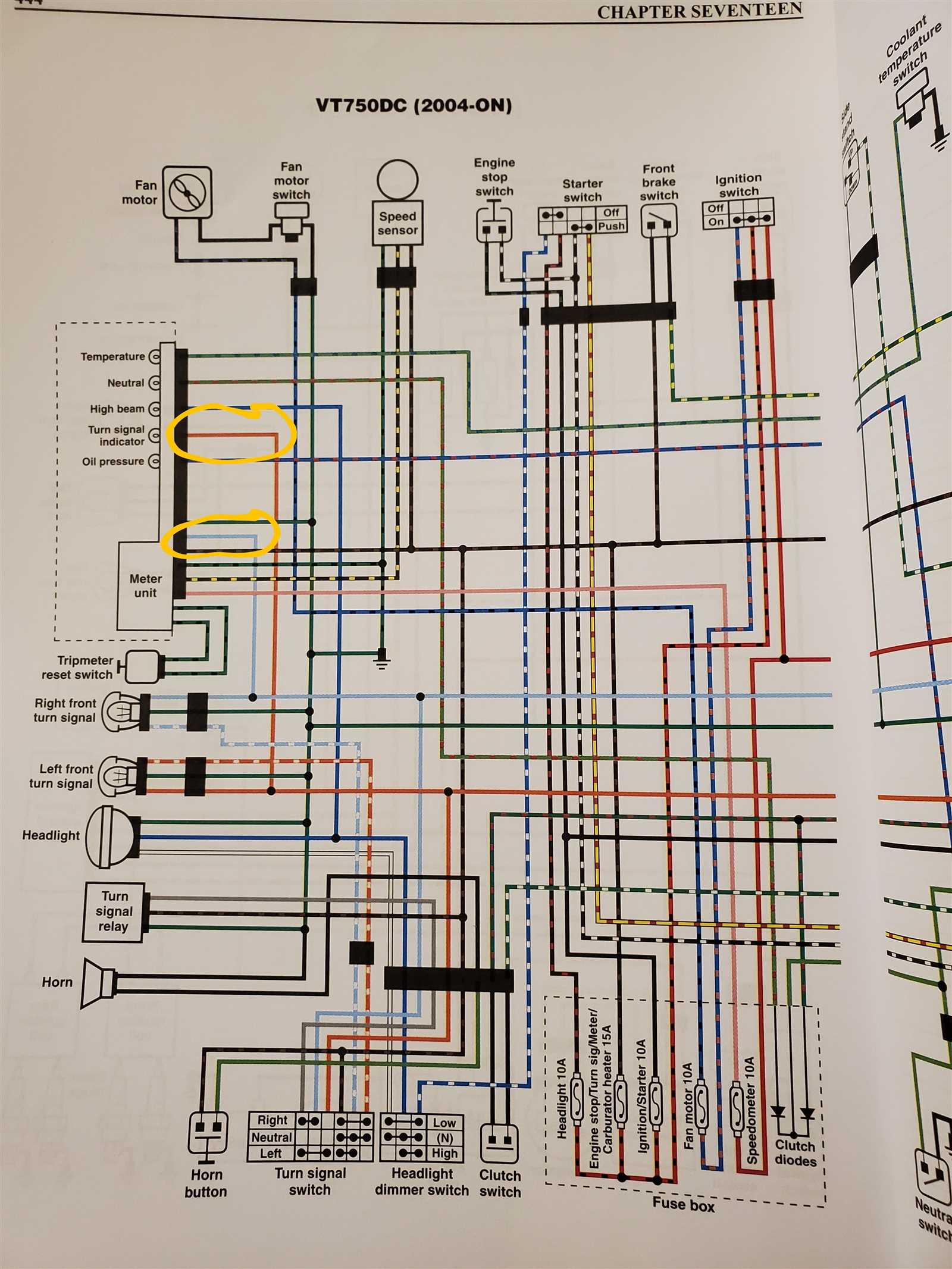 2001 yamaha v star 1100 wiring diagram