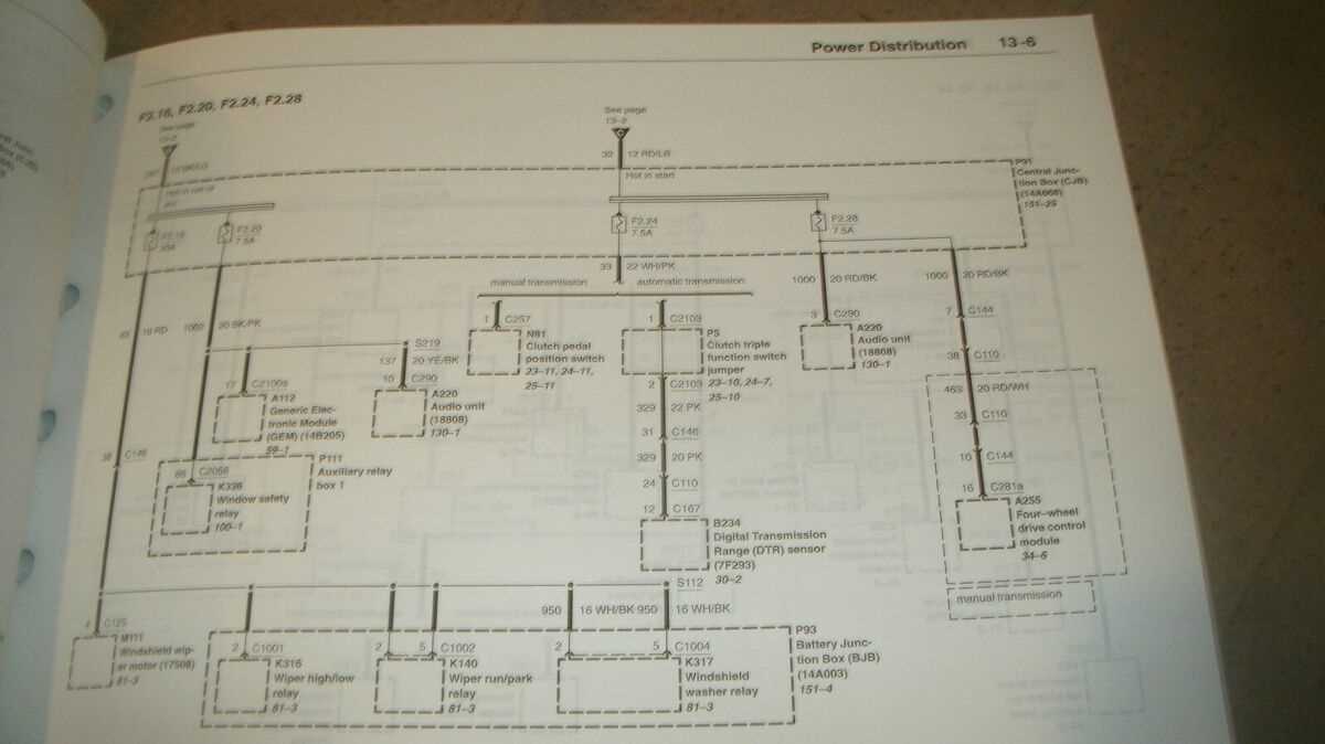 2002 ford explorer stereo wiring diagram