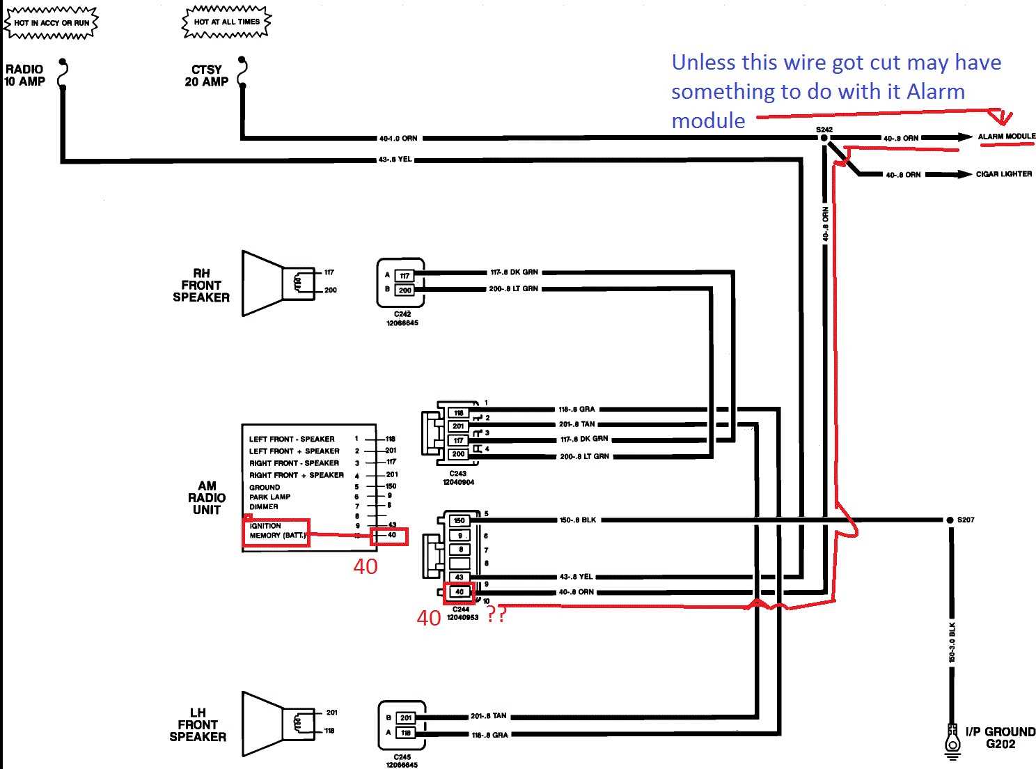 2003 gmc yukon radio wiring diagram