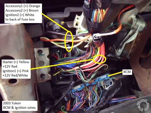 2003 gmc yukon radio wiring diagram