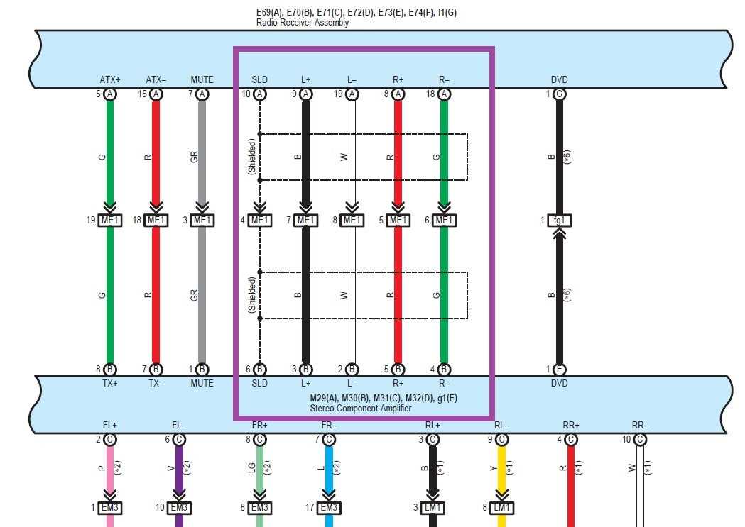 2003 lexus es300 radio wiring diagram