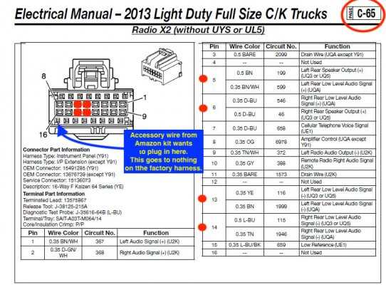 2004 tahoe radio wiring diagram