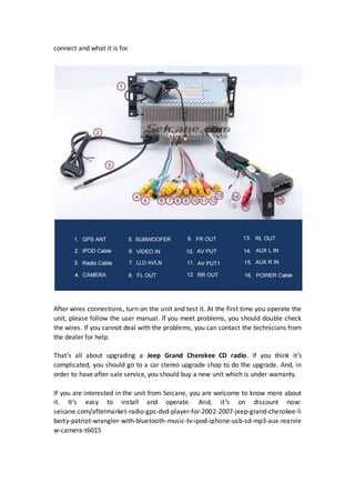 2005 jeep grand cherokee radio wiring diagram