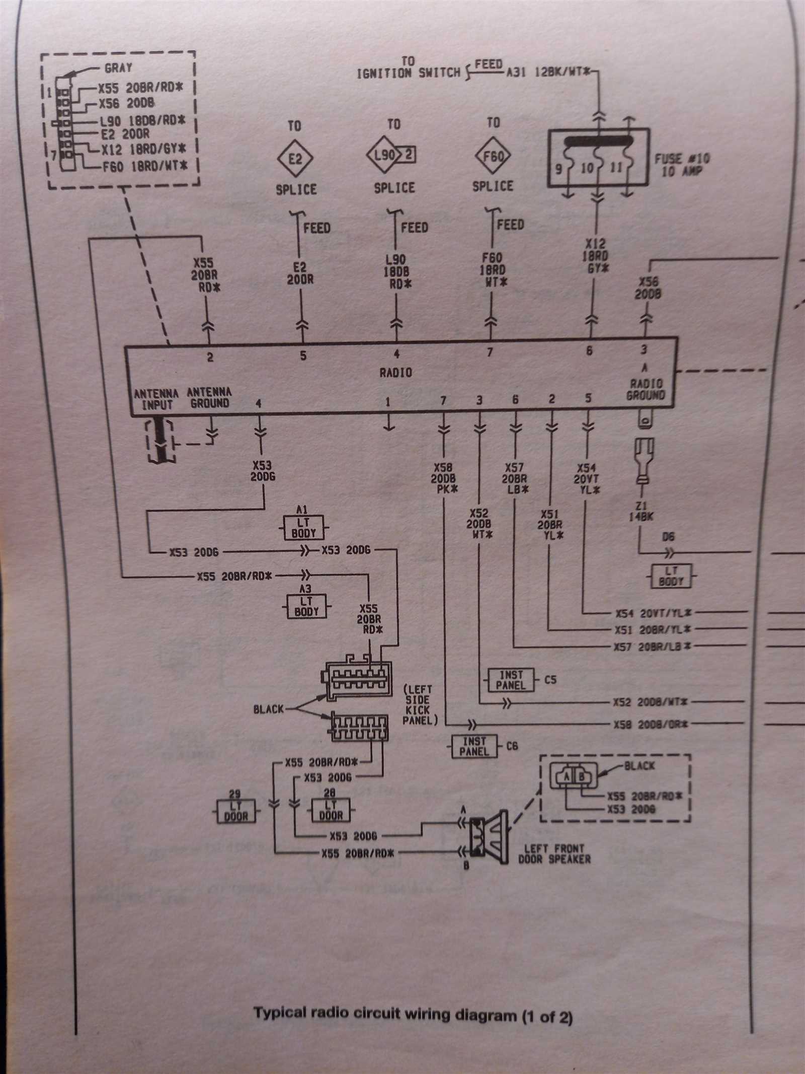 2005 jeep liberty stereo wiring diagram