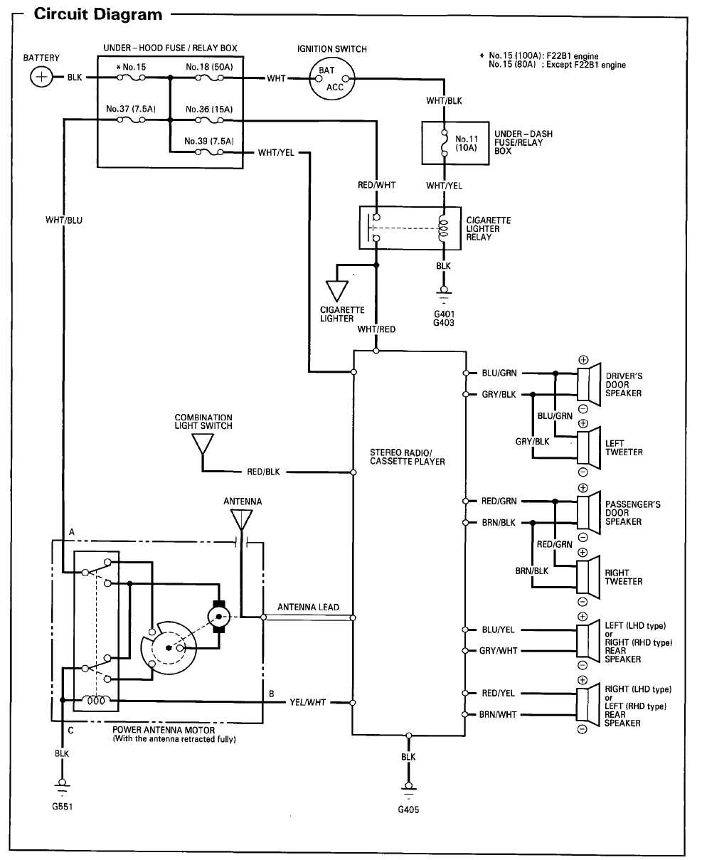 2006 honda accord radio wiring diagram