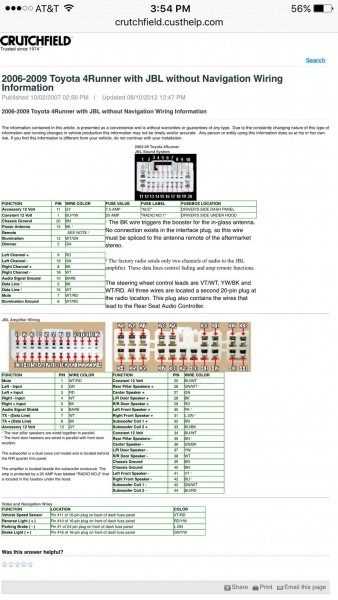 2006 toyota tacoma stereo wiring diagram