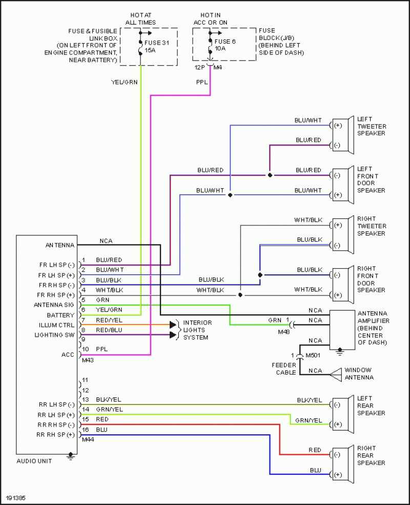2006 dodge charger radio wiring diagram
